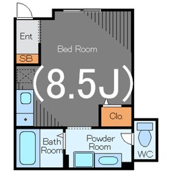 Ｋハイムの物件間取画像